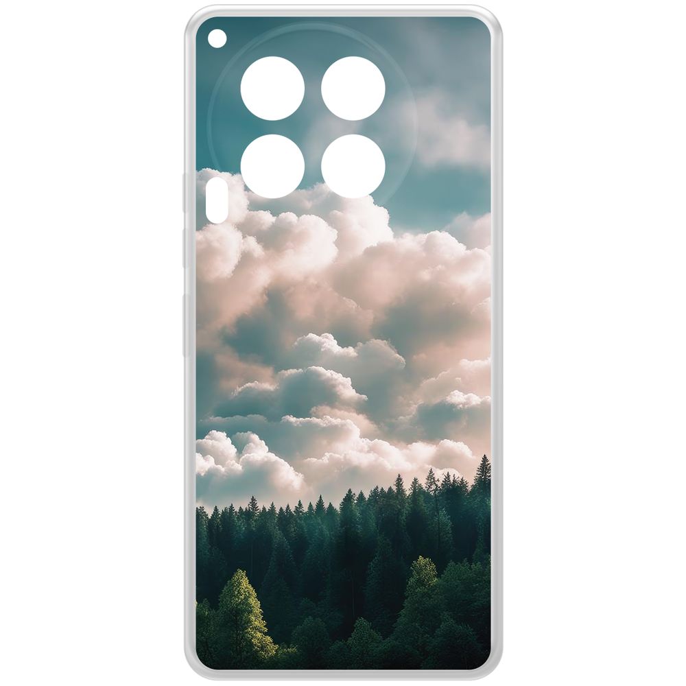

Чехол-накладка Krutoff Clear Case Облачно для TECNO Camon 30 5G, Прозрачный