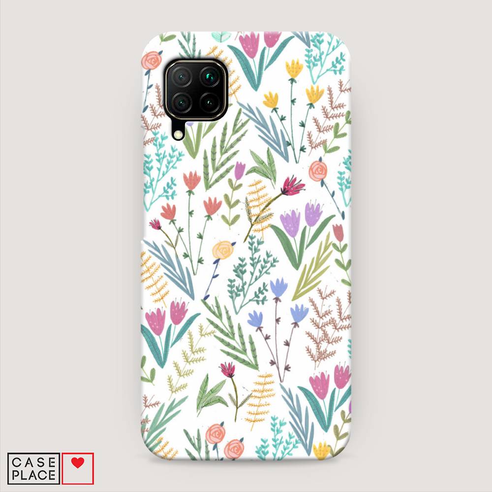 

Чехол Awog "Полевые цветы рисунок" для Huawei Nova 6 SE, 611720-6