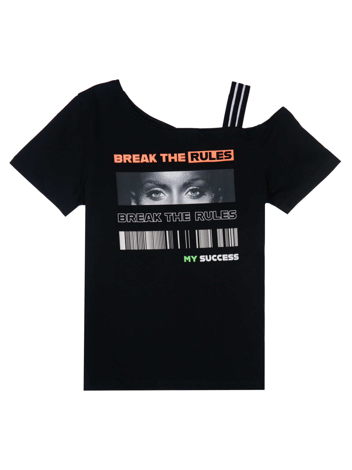 

Футболка детская PlayToday трикотажная, черный размер 164, 12321479