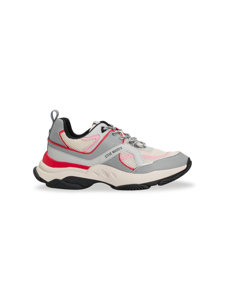 

Кроссовки женские STEVE MADDEN 1425661 серые 38 EU, Серый, 001425661