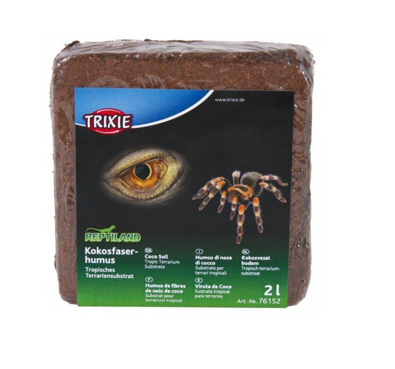 

Грунт для террариума TRIXIE Кокосовый субстрат, Тропики, 1,8кг, 2 л х 6 шт