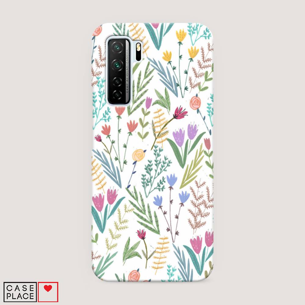 

Чехол Awog "Полевые цветы рисунок" для Huawei P40 lite 5G, 6103020-6