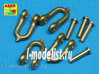 

R-11 Aber Early model Shackle for Pz.Kpfw.VI Tiger Ausf.B x4pcs