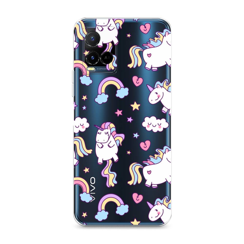 

Силиконовый чехол "Sweet unicorns dreams" на Vivo Y21e, Sweet unicorns dreams