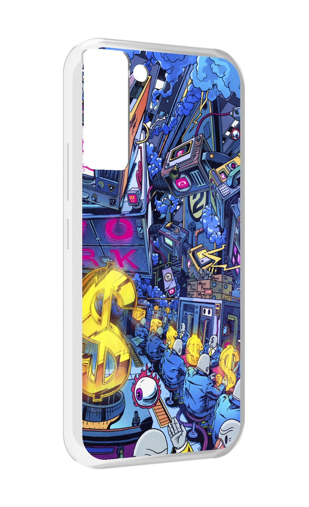 

Чехол MyPads футуристичная картинка для Tecno Pop 5 LTE / Pop 5 Pro, Прозрачный, Tocco