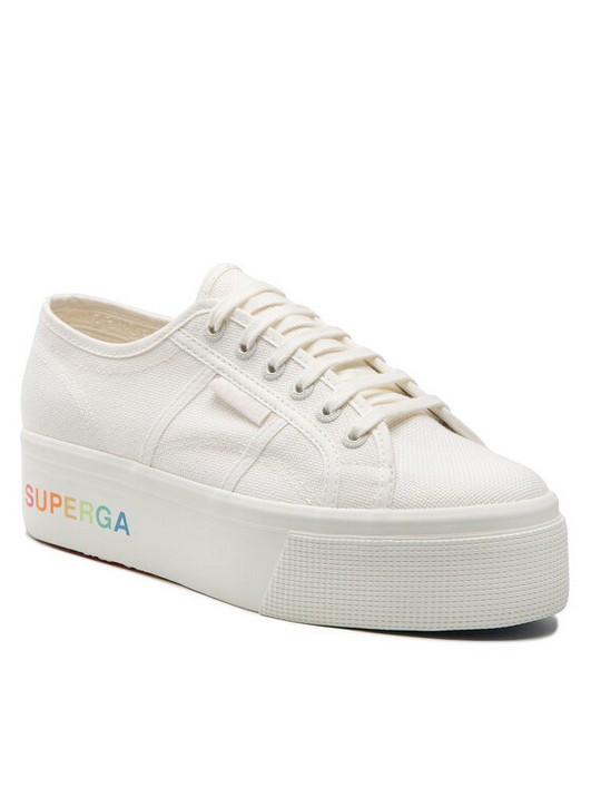 Кеды женские Superga 2790 Platform S7113KW белые 42 EU (доставка из-за рубежа)