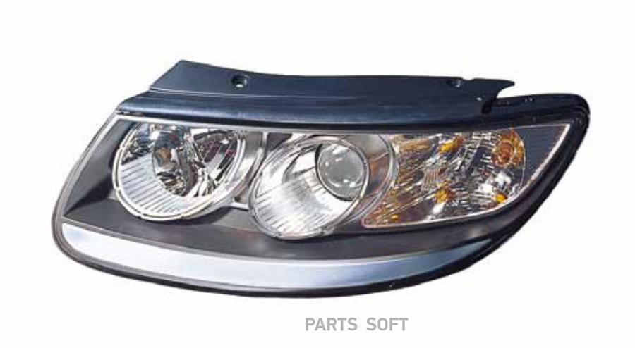 

DEPO Фара L HYUNDAI SANTA FE 10- корректор.черная DEPO 221-1144L-LEMN2