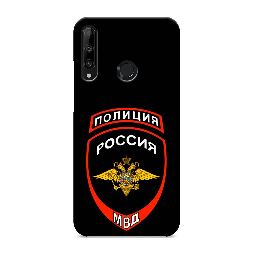 фото Чехол awog "полиция шеврон" для honor 9c