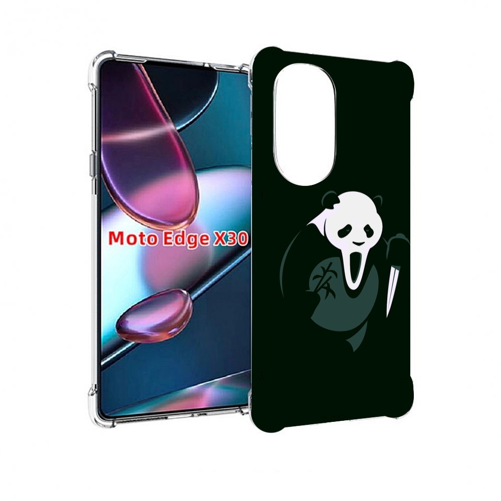

Чехол MyPads Панда-крик для Motorola Moto Edge X30, Прозрачный, Tocco