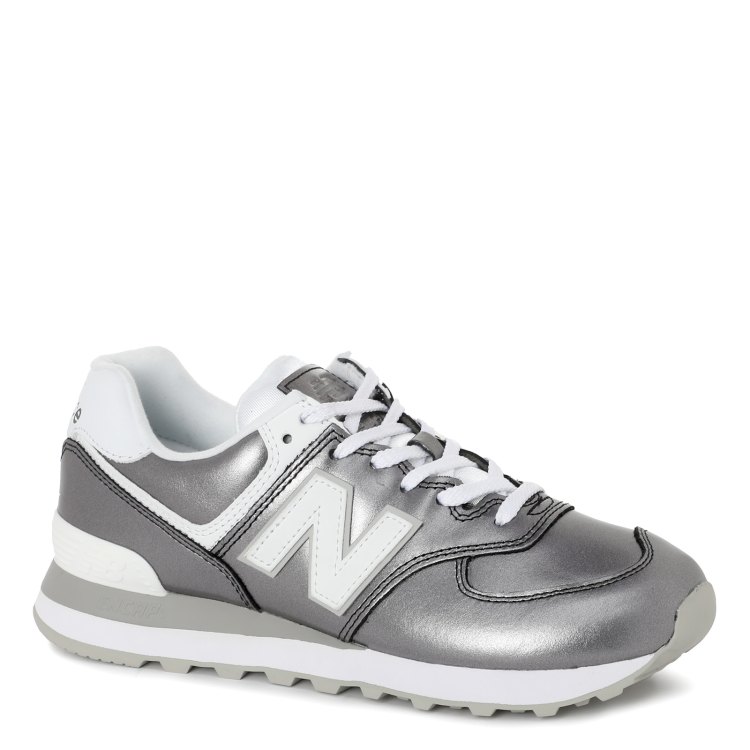 

Кроссовки женские New Balance серебристые 38 EU, WL574