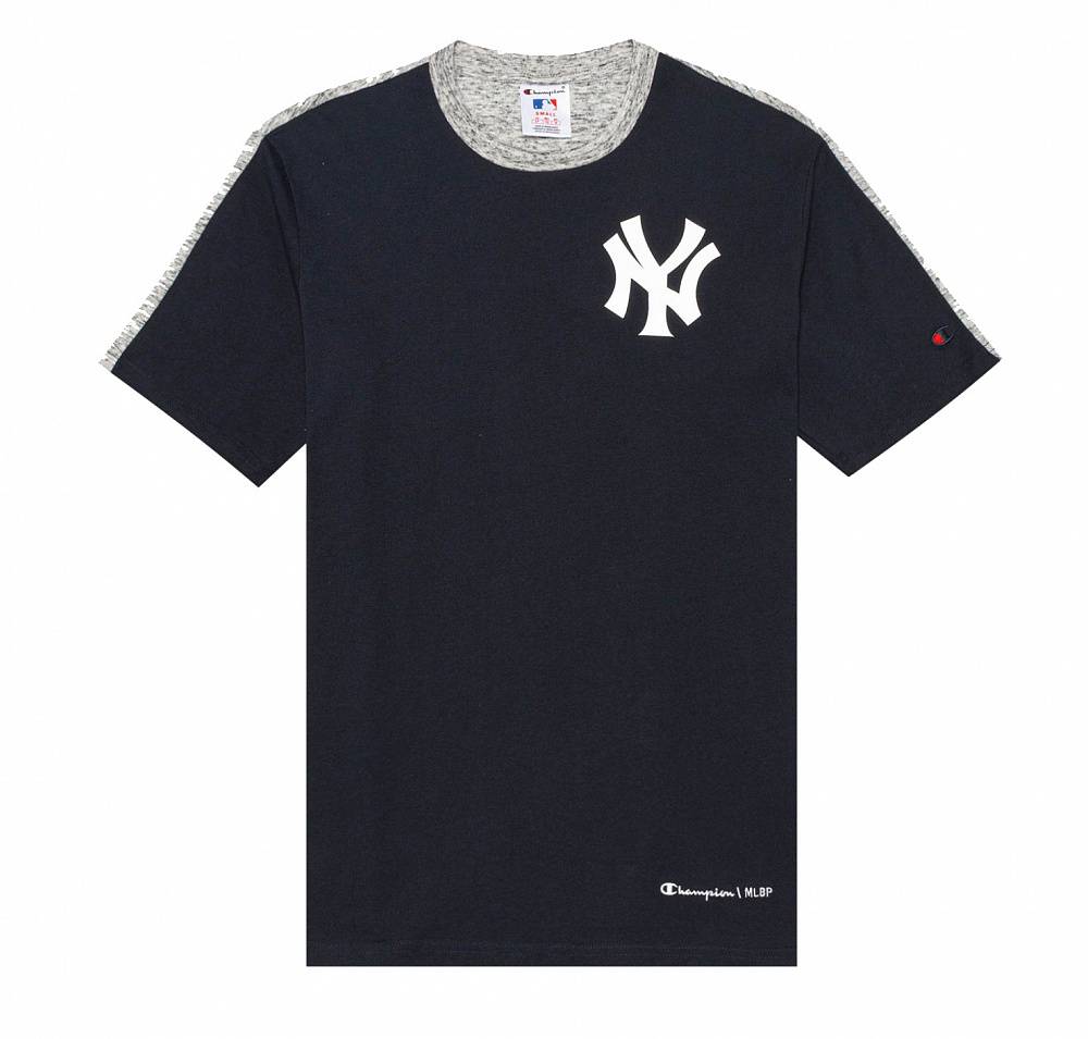 фото Футболка мужская champion licence legacy mlb crewneck t-shirt синяя s