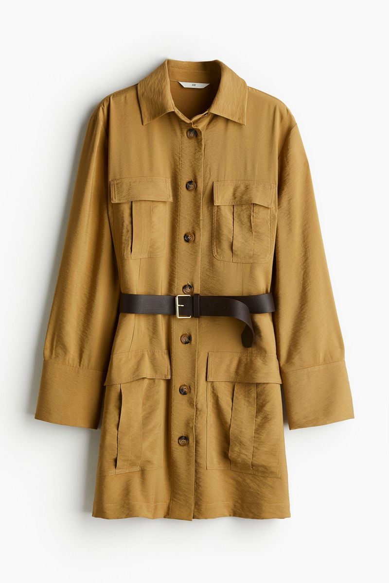 

Платье женское H&M 1231083 желтое XL, Желтый, 1231083