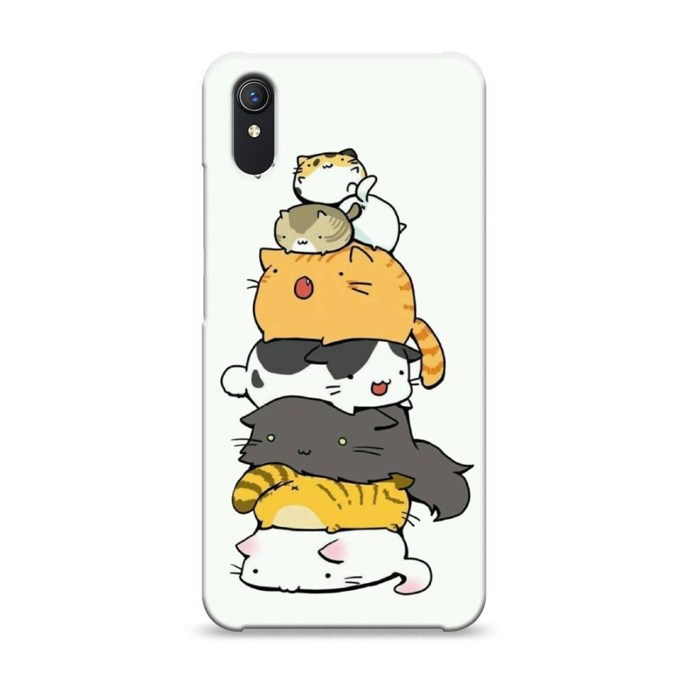 

Пластиковый чехол "Бутерброд из котиков" на Vivo Y1s, 263220-7