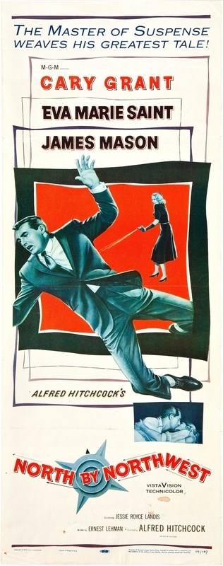 

Постер к фильму "На север через северо-запад" (North by Northwest) A1