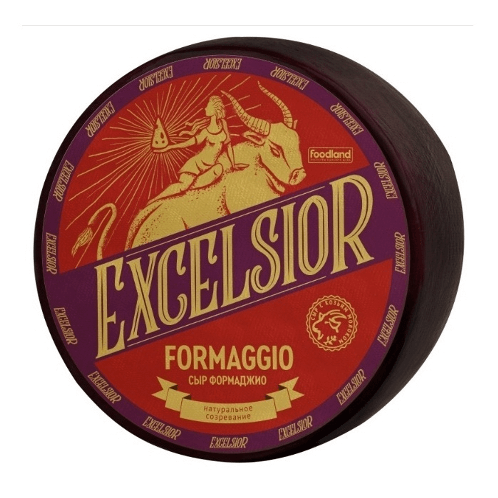 Сыр полутвердый Excelsior Formaggio с козьим молоком 45% +-350 г