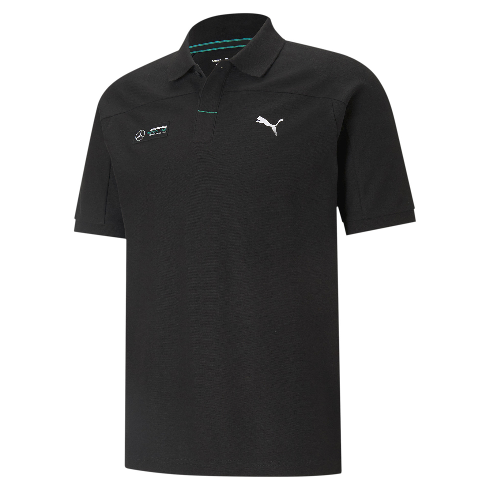 

Футболка мужская PUMA Mapf1 Polo черная L, Черный, Mapf1 Polo