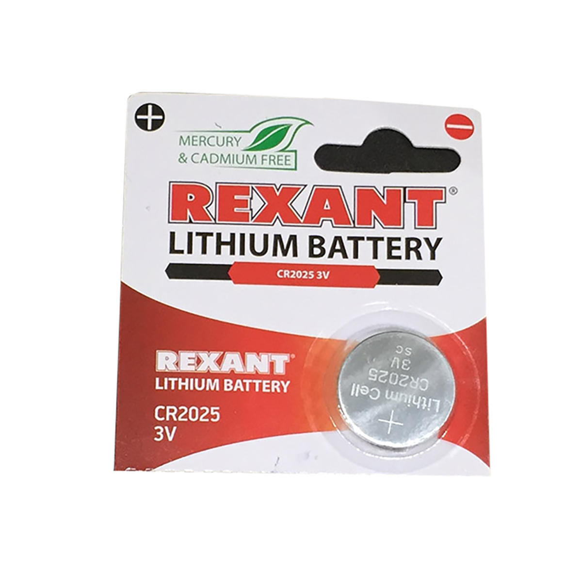

Батарейки Rexant CR-2025, 3v
