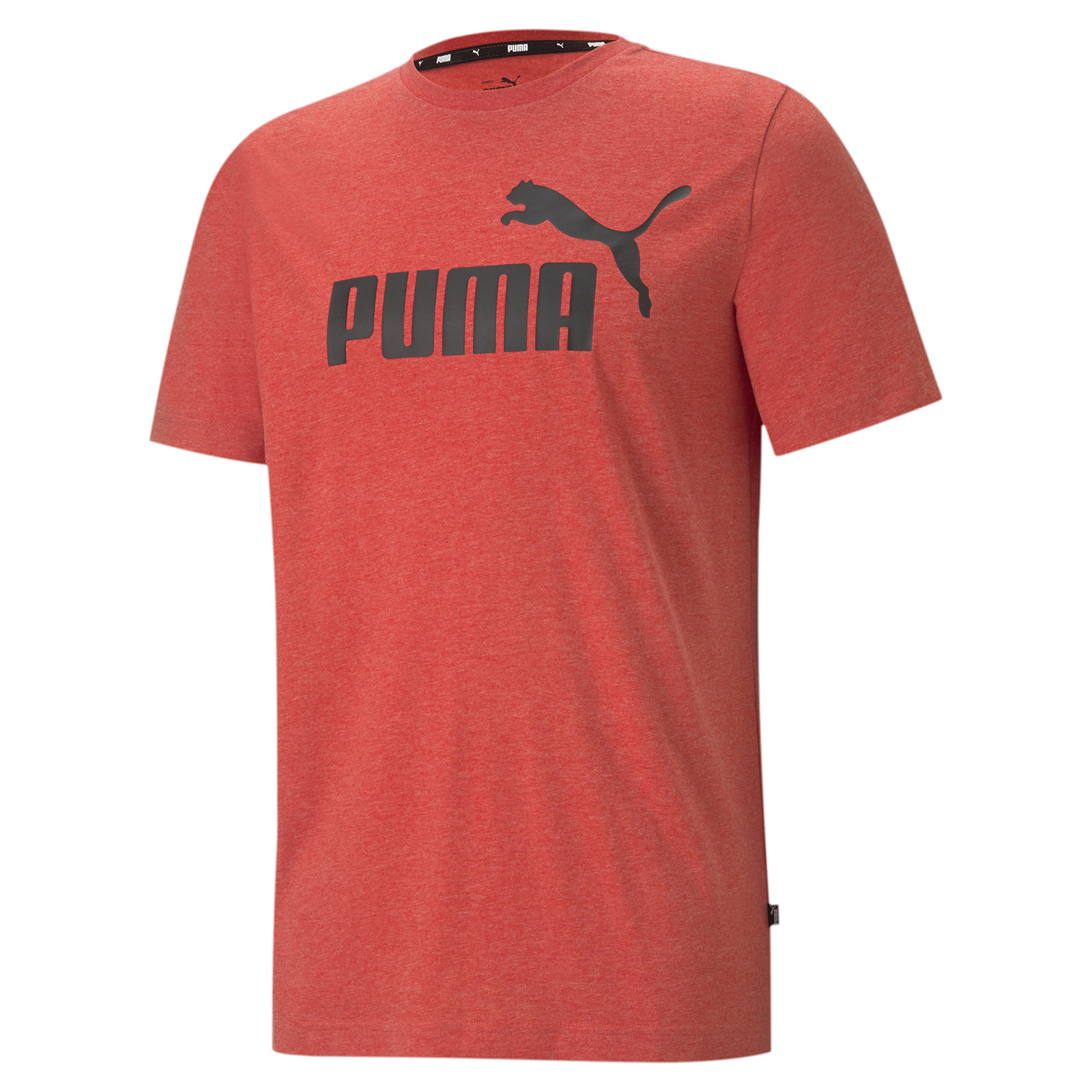 фото Футболка мужская puma ess heather tee красная xs