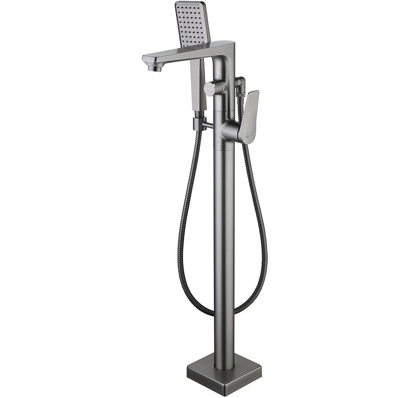 

Смеситель для ванны Lemark Bronx LM3744GM Графит