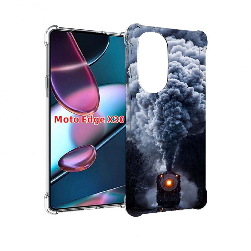 

Чехол MyPads Паровоз для Motorola Moto Edge X30, Прозрачный, Tocco