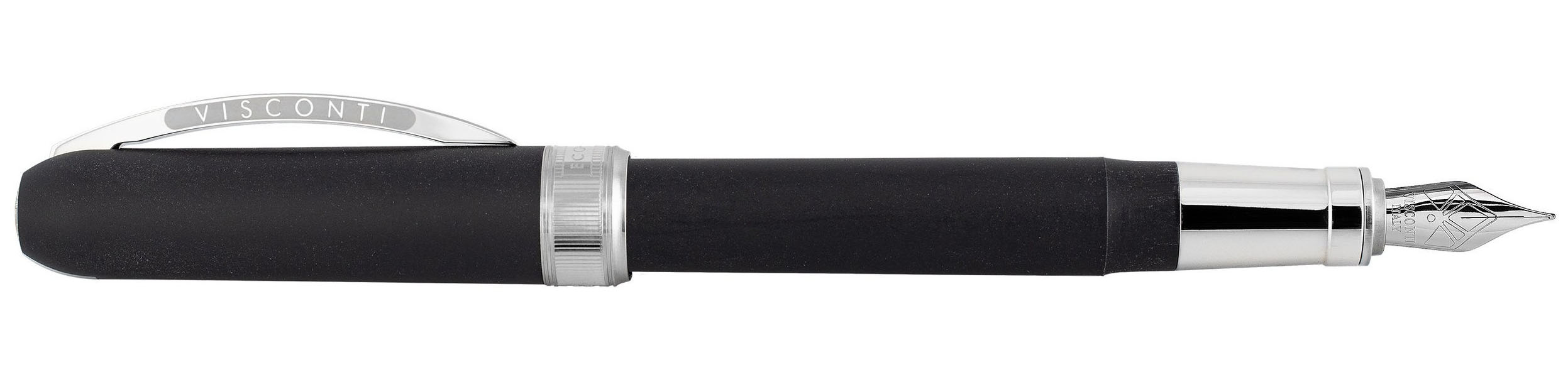 

Перьевая ручка Visconti Eco-Logic Black перо F KP10-10-01-FPF