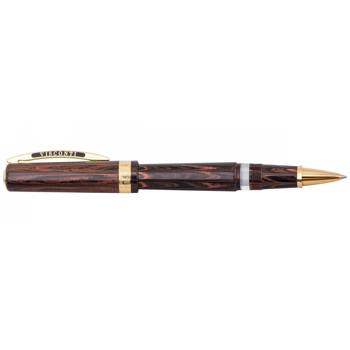 

Ручка-роллер Visconti Voyager 30 Black/Orange Vermeil Limited Edition (KP52-03-RB)