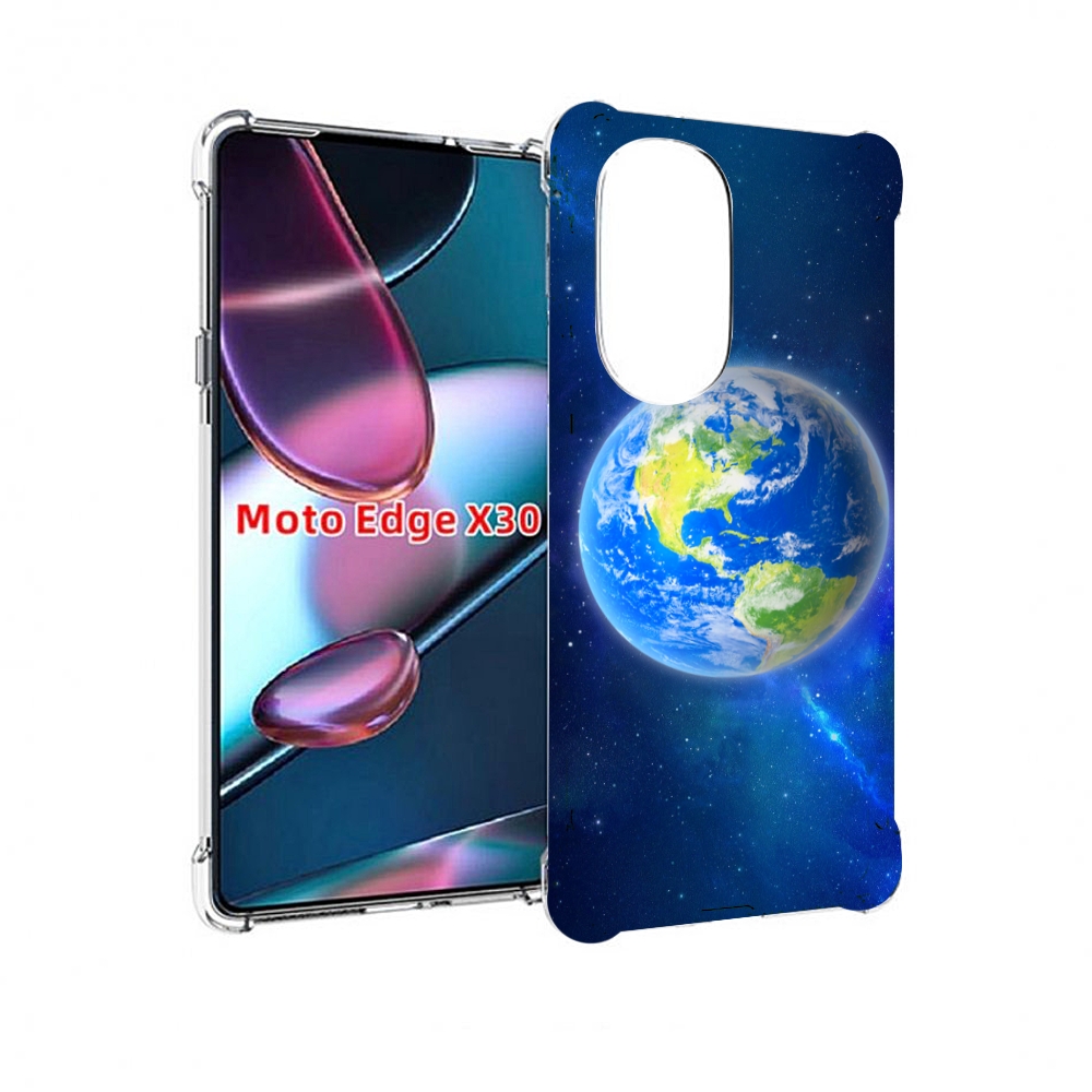 

Чехол MyPads Планета-Земля для Motorola Moto Edge X30, Прозрачный, Tocco