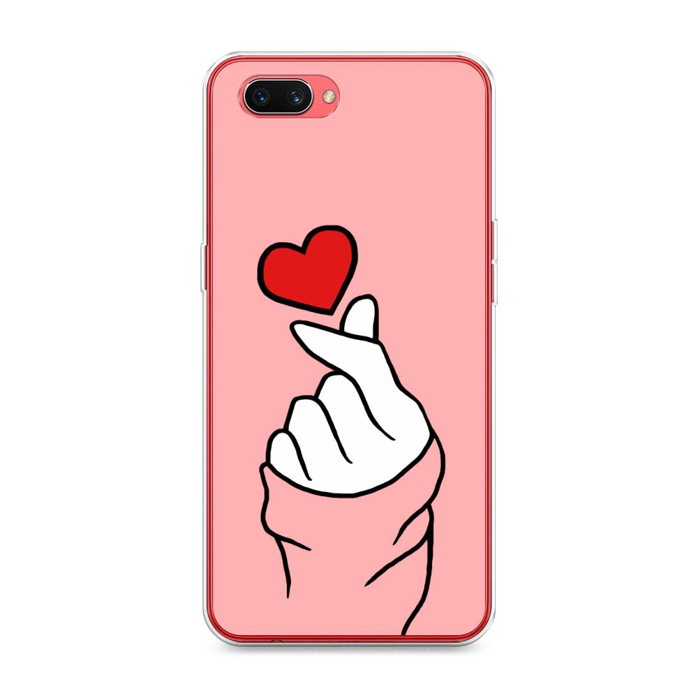 

Чехол Awog на Oppo A3s "Милое сердечко", Разноцветный, 250650-7
