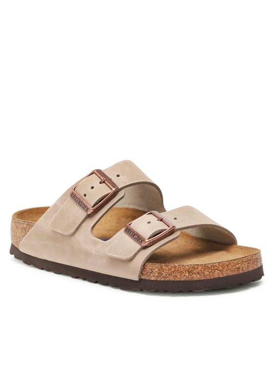 

Шлепанцы Arizona Bs 552813 Birkenstock бежевый 41 EU, Arizona Bs 552813