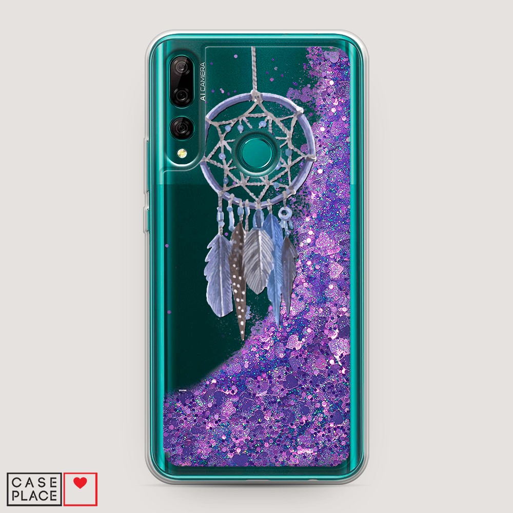 

Чехол Awog на Huawei P Smart Z/Y9 Prime 2019/Honor 9X "Синий ловец снов акварель", Разноцветный, 611992-1