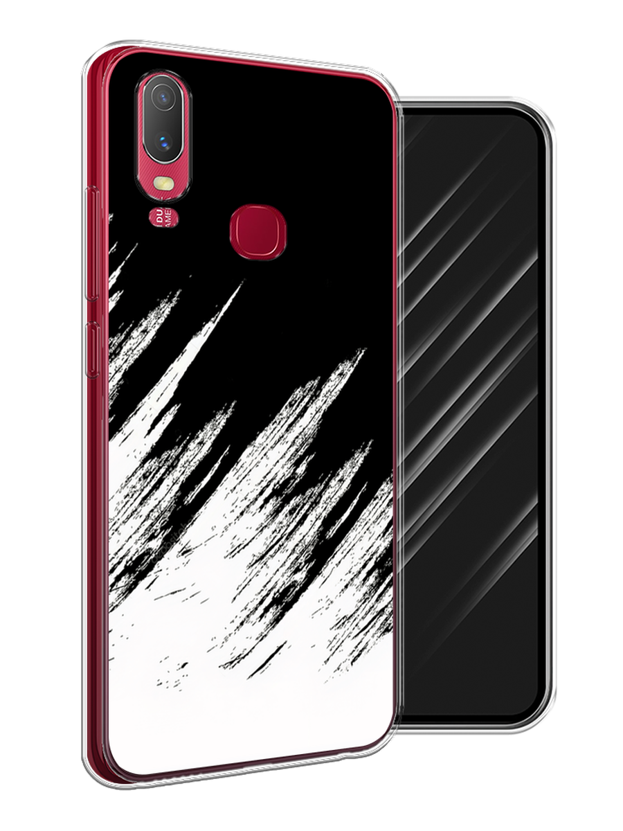 

Чехол Awog на Vivo Y11 "Черно белые брызги", Разноцветный, 261650-3