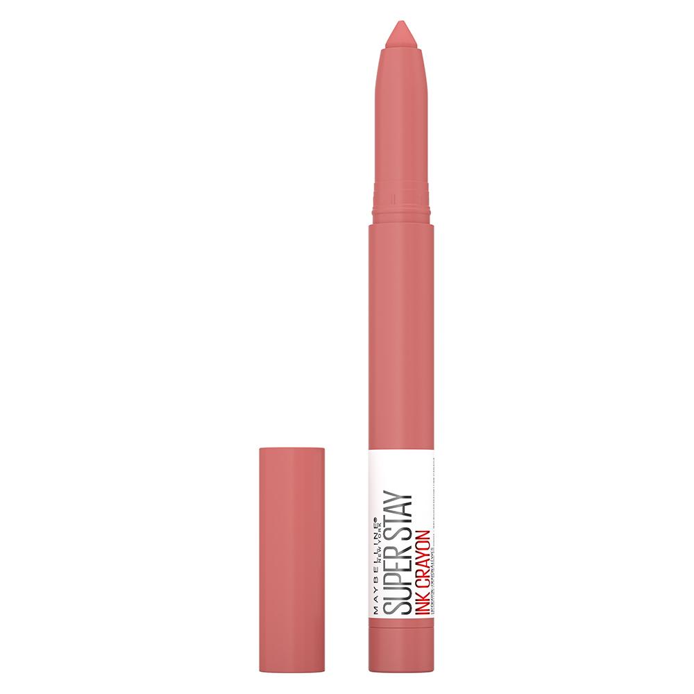 фото Помада-стик maybelline new york superstay ink crayon, reach high, тон 100, 1 шт.