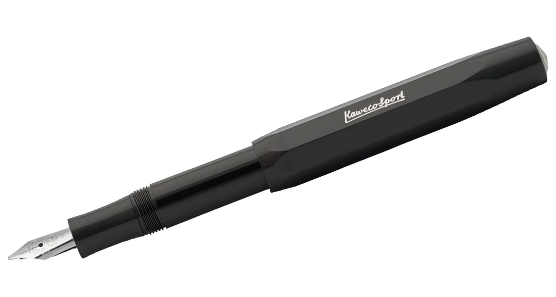 Перьевая ручка Kaweco Original Black 60 перо F 10002201