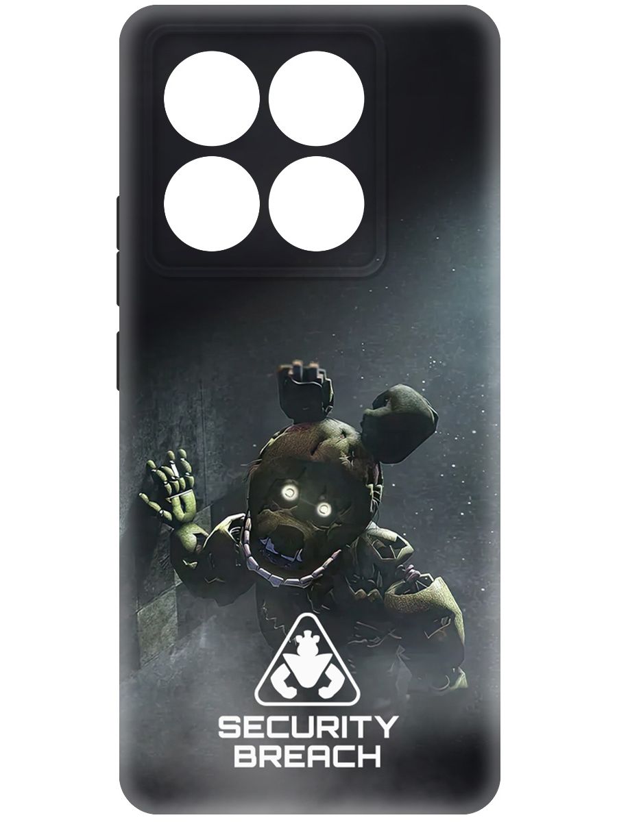 

Чехол-накладка Krutoff Soft Case ФНАФ - Нарушение безопасности для Xiaomi 14T Pro черный