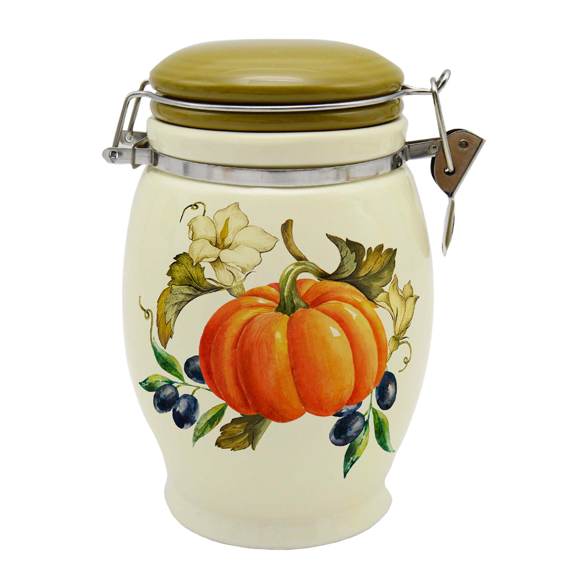 

Банка для сыпучих продуктов Royal Classics Хохлома 700 мл 11,5*11,5*15 см