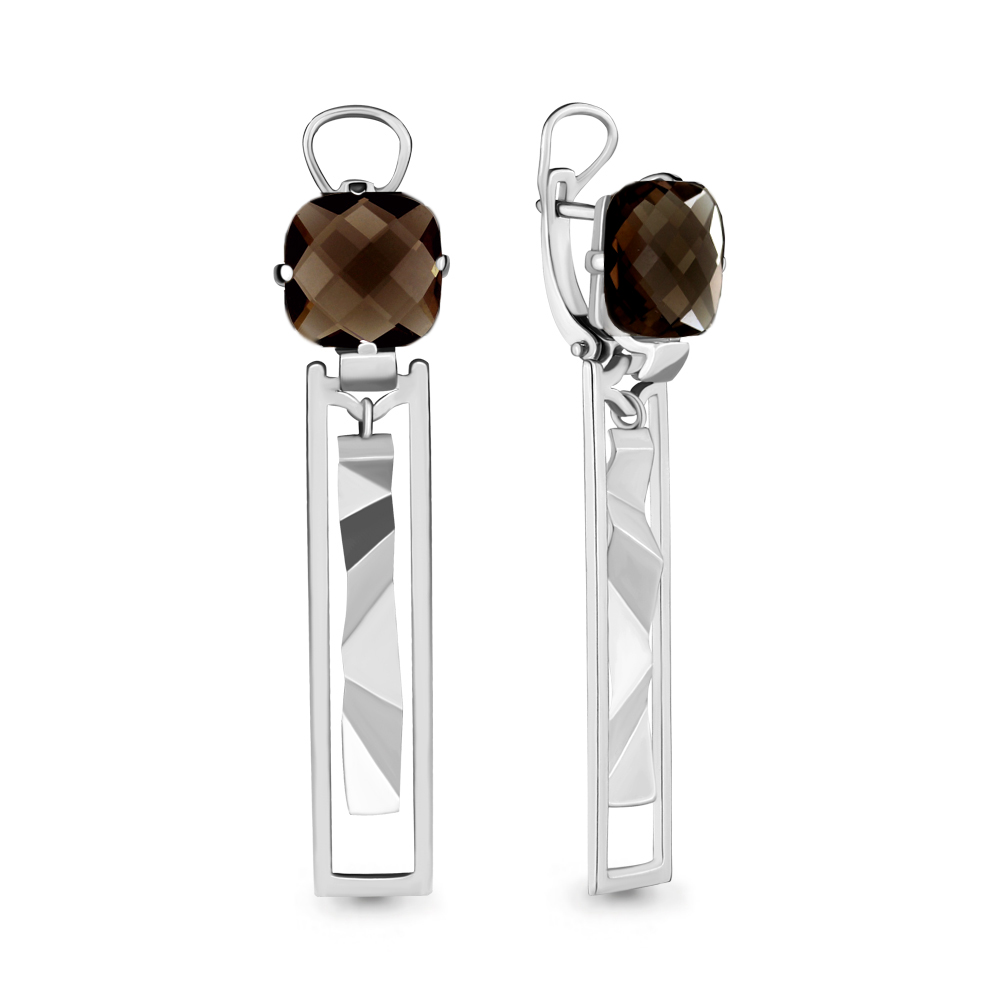 

Серьги из серебра с кварцем Aquamarine 4494401_925_р, 4494401_925_р
