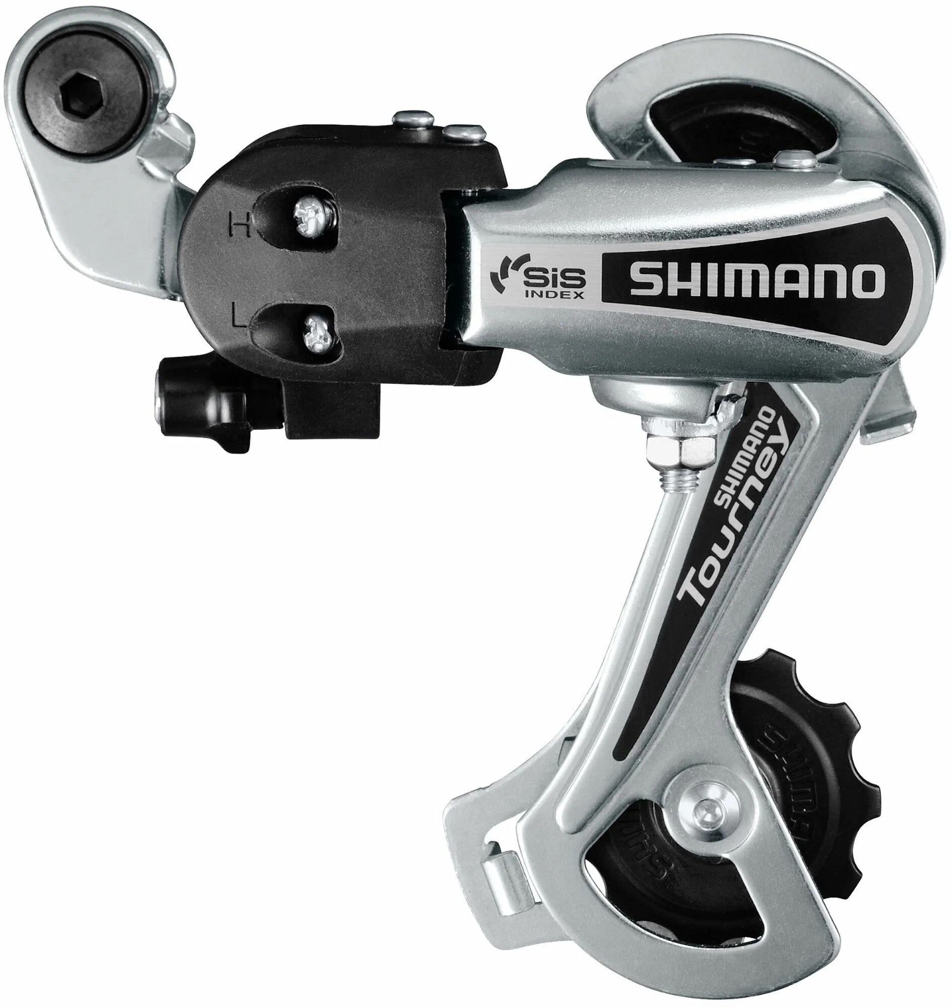 

Переключатель скоростей SHIMANO задний под болт 6 ск. Тourney RD-TY21SS 28-14 зубьев, 28Т