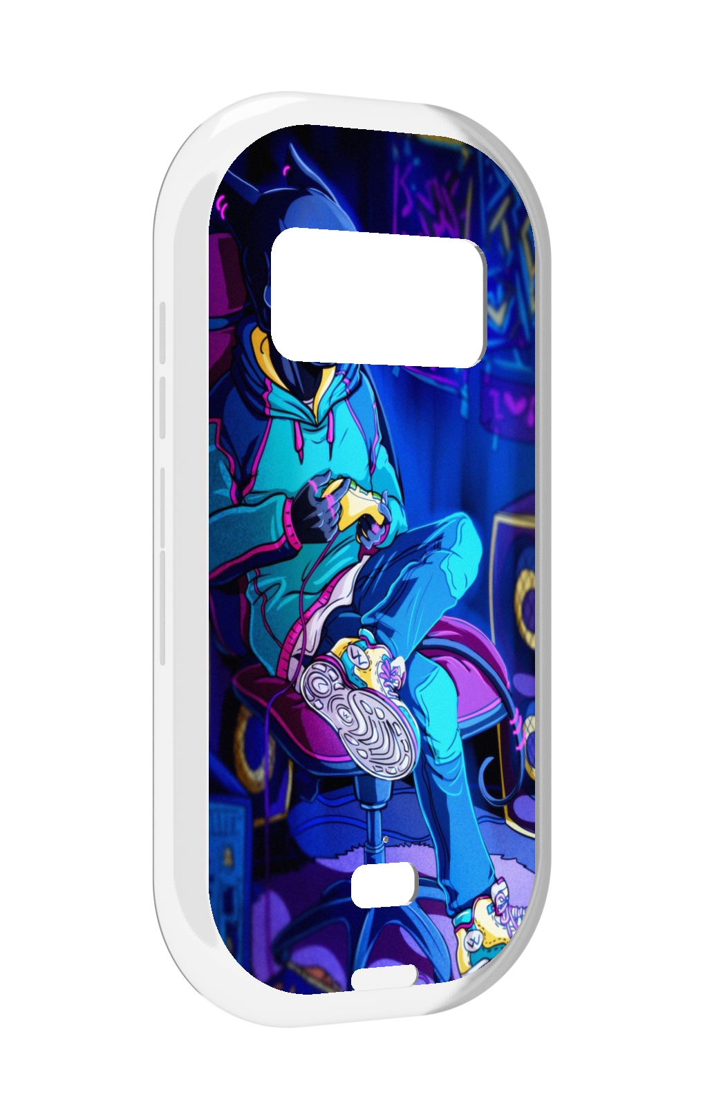 

Чехол MyPads киберпанк игрок для UleFone Armor 15, Прозрачный, Tocco