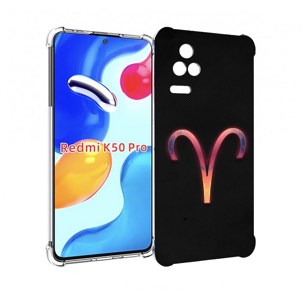 

Чехол MyPads знак зодиака овен 1 для Xiaomi Redmi K50 / K50 Pro, Прозрачный, Tocco