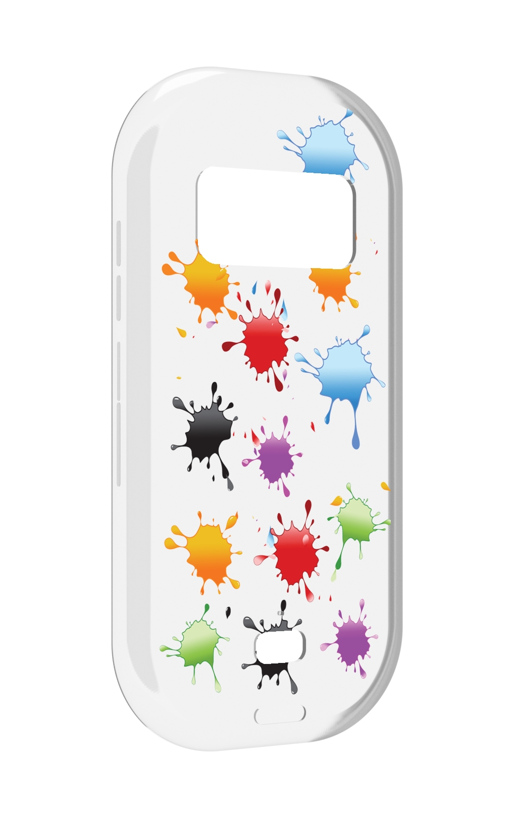 

Чехол MyPads кляксы для UleFone Armor 15, Прозрачный, Tocco