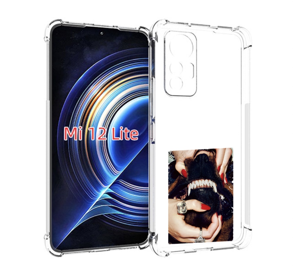 

Чехол MyPads маникюр для Xiaomi 12 Lite, Прозрачный, Tocco