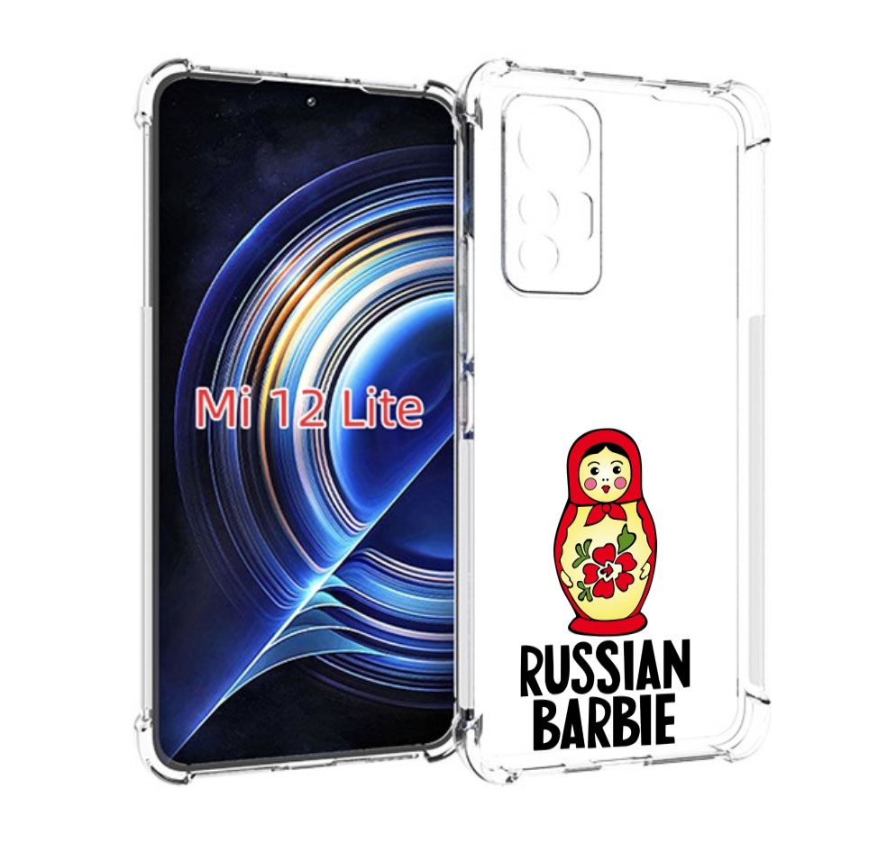 

Чехол MyPads матрешка для Xiaomi 12 Lite, Прозрачный, Tocco