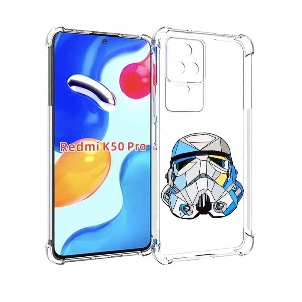 

Чехол MyPads star wars дарт вейдер для Xiaomi Redmi K50/K50 Pro, Прозрачный, Tocco