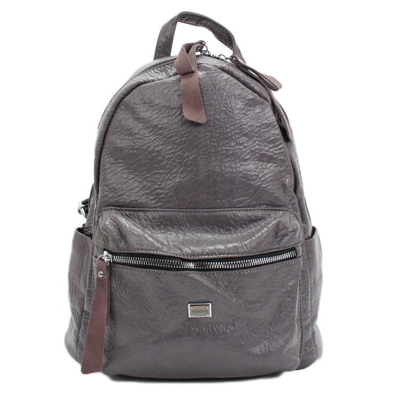 Рюкзак женский Vishnya 80091 grey, 31х13х28 см