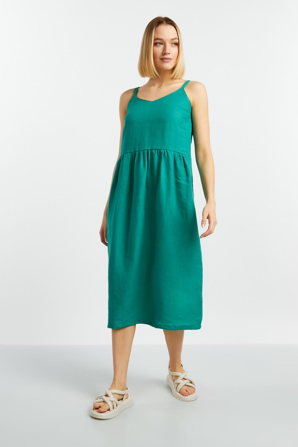 

Сарафан женский LikaDress 18-1597 зеленый 48 RU, 18-1597