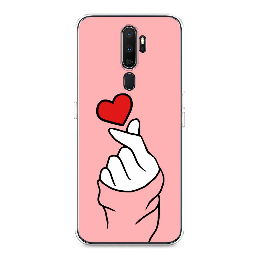 

Чехол Awog на Oppo A5/A9 2020 "Милое сердечко", Разноцветный, 251350-7