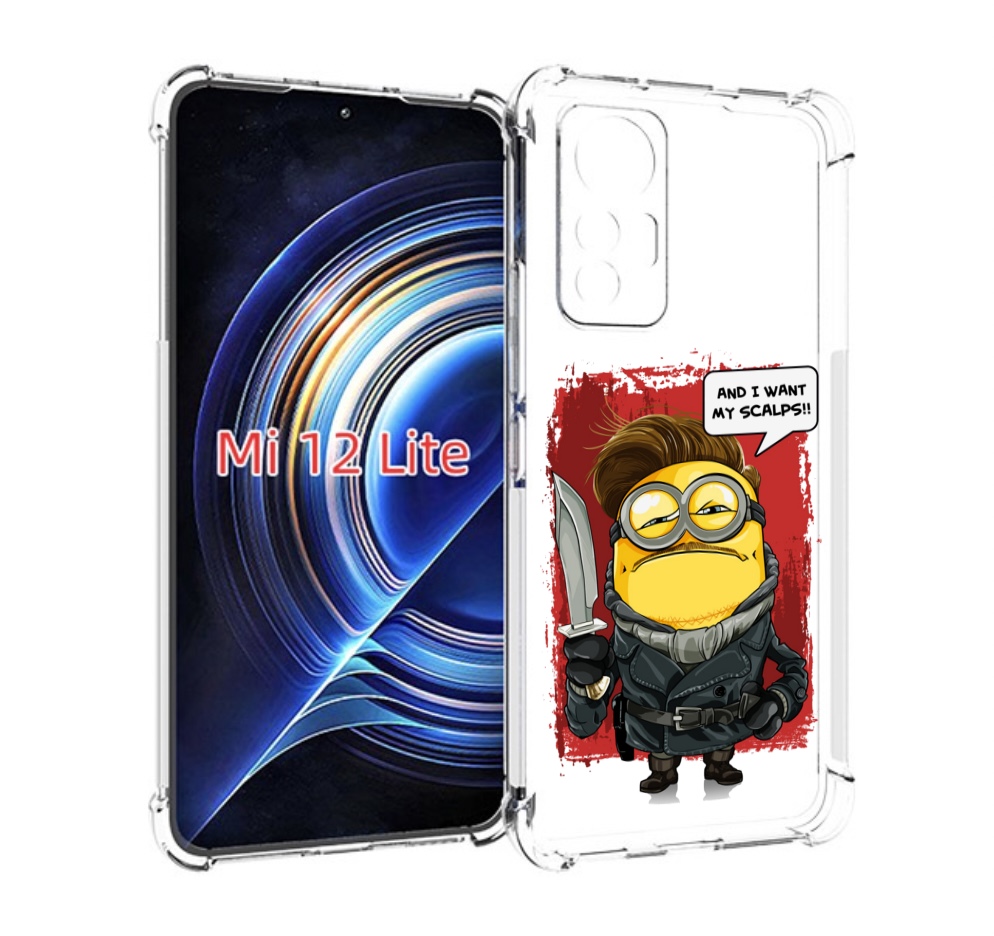 

Чехол MyPads миньон убийца для Xiaomi 12 Lite, Прозрачный, Tocco