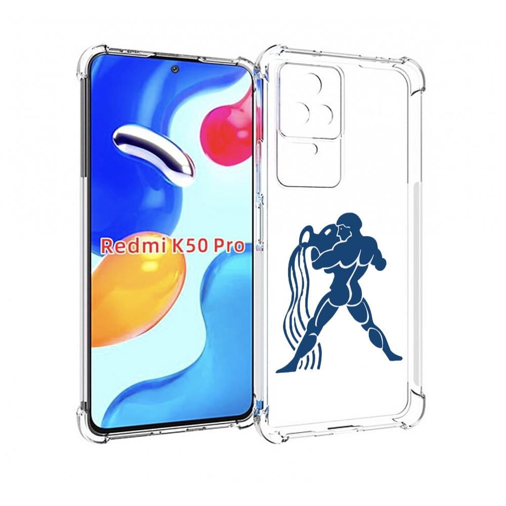 

Чехол MyPads знак-зодиака-водолей7 для Xiaomi Redmi K50 / K50 Pro, Прозрачный, Tocco
