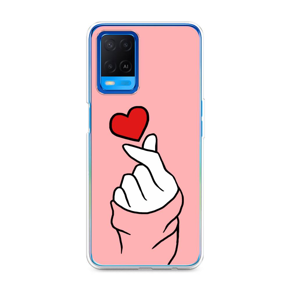 

Чехол Awog на Oppo A54 "Милое сердечко", Разноцветный, 256150-7