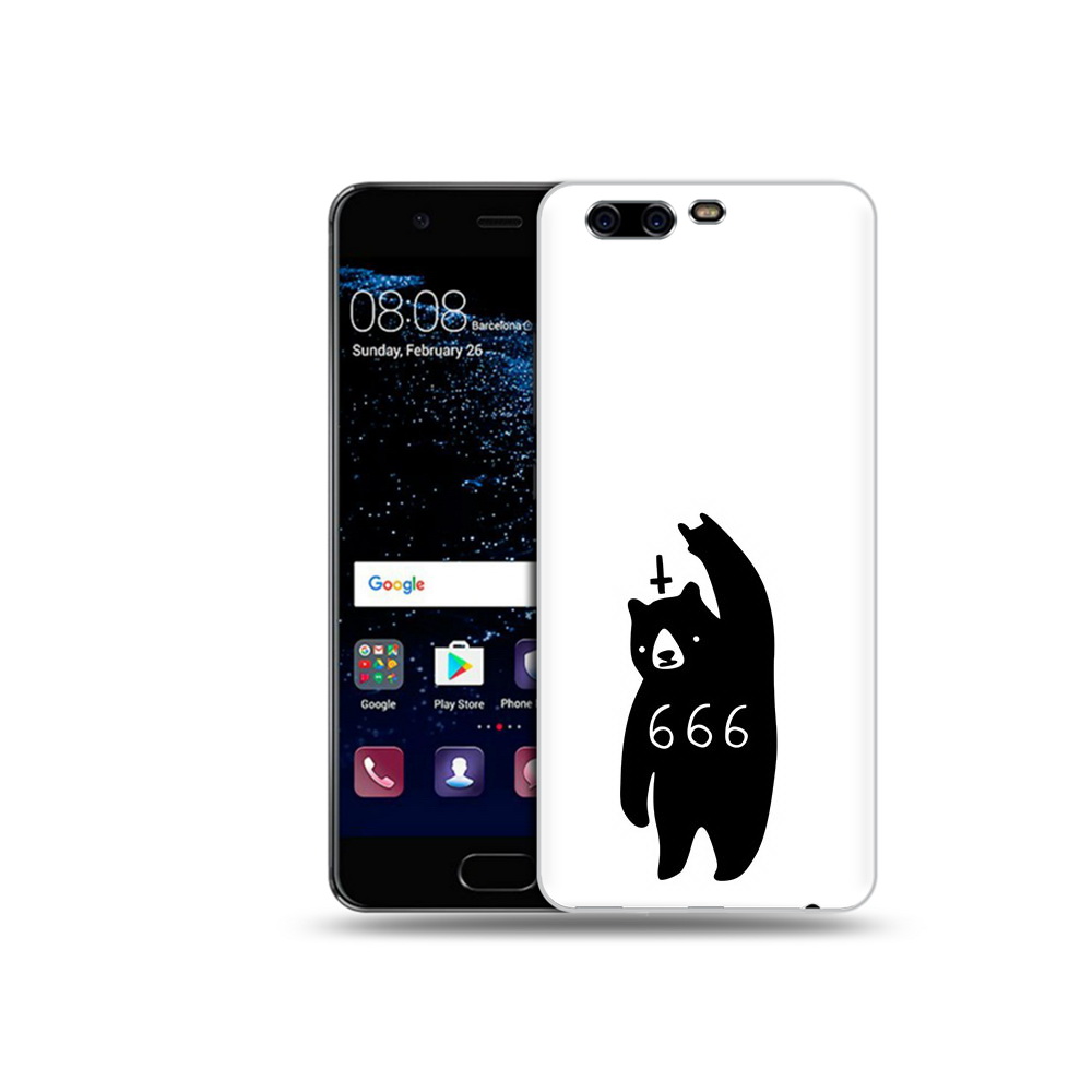 

Чехол MyPads Tocco для Huawei P10 медведь 666 (PT60870.50.462), Прозрачный, Tocco